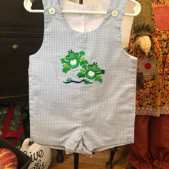 Boys N Berries Infant Boys Shortall sz 12M - Picture 6 of 6